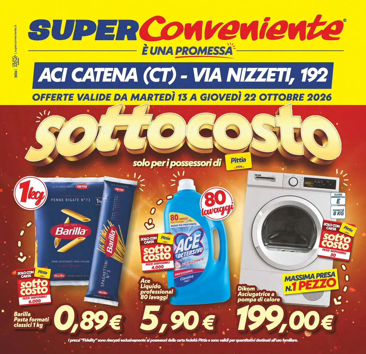 Pagina 1 del volantino